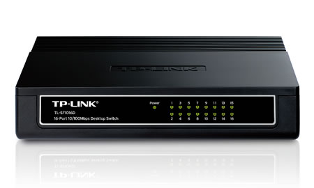 Switch 16 ports 10/100 -TP-Link (TL-SF1016D)