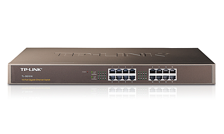 Switch 16 ports 10/100/1000 -rackeable -TP-Link (TL-SG1016)