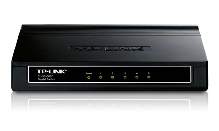 Switch 5 ports 10/100/1000 -TP-Link (TL-SG1005D)